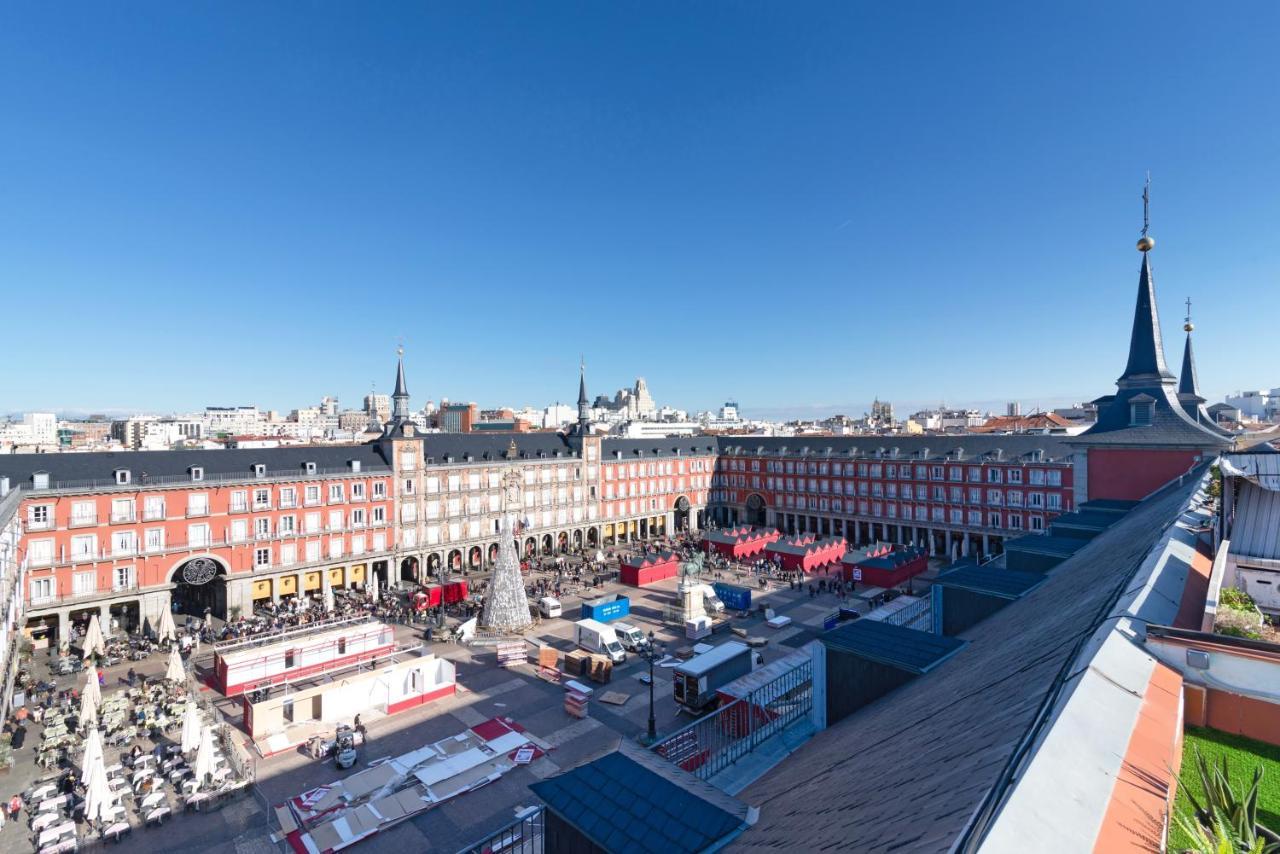 Historic Penthouse Plaza Mayor Madrid Exterior photo